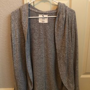 Abercrombie Oversized Hoodie Cardigan